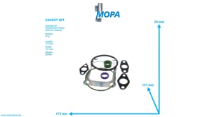 GASKET SET - 23416780 suitable for Volvo/Volvo Penta engines