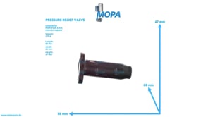 PRESSURE RELIEF VALVE - 51054050012 suitable for MAN D engines