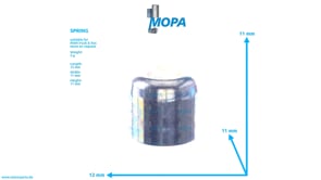 SPRING - 51115360003 suitable for MAN D engines