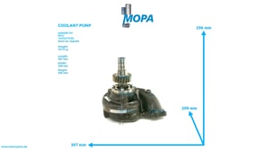 KUEHLMITTELPUMPE - 5532000201 passend für MTU Motoren