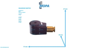 SOLENOID SWITCH - 5550600176 suitable for MTU engines SOLENOID SWITCH - 5550600176 suitable for MTU engines
