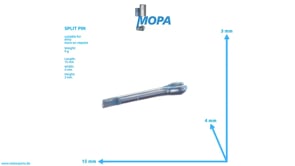SPLIT PIN - 000094001606 suitable for MTU engines SPLIT PIN - 000094001606 suitable for MTU engines