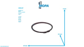 CIRCLIP - 01107773 suitable for Deutz engines