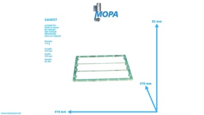 GASKET - 04033051 suitable for MWM & Deutz engines