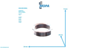 SPACER RING - 04004101 suitable for MWM & Deutz engines
