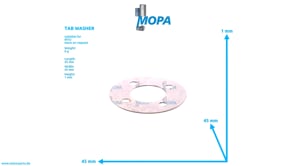 SICHERUNGSBLECH - 5030610073 passend für MTU Motoren