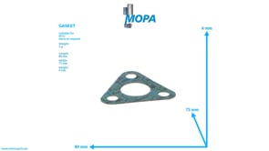 DICHTUNG - 5611873180 passend für MTU Motoren