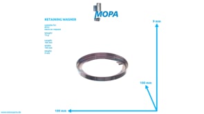 RETAINING WASHER - 5619940943 suitable for MTU engines
