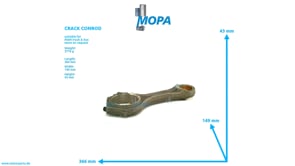 CRACK CONROD - 51024006051 suitable for MAN D engines
