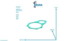 GASKET - 51069010114 suitable for MAN D engines