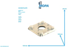 COVER PLATE - 5502370765 suitable for MTU engines COVER PLATE - 5502370765 suitable for MTU engines