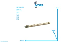 SUPPLY PIPE - 5840782802 suitable for MTU engines SUPPLY PIPE - 5840782802 suitable for MTU engines