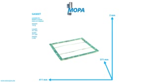 GASKET - 04031681 suitable for MWM & Deutz engines