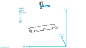 GASKET - 04179846 suitable for Deutz engines