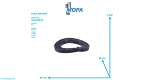 FEDERRING - 06167390013 passend für MAN D Motoren