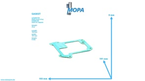 GASKET - 51549010026 suitable for MAN D engines