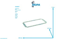 GASKET - 5840983180 suitable for MTU engines
