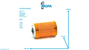 KRAFTSTOFFFILTEREINSATZ - 0000921705 passend für MTU Motoren