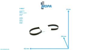 V-BELT - 01183420 suitable for Deutz engines