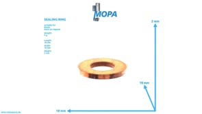 SEALING RING - 04157647 suitable for Deutz engines