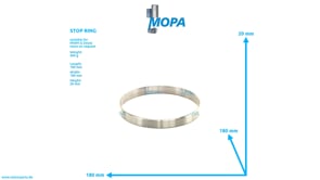 STOP RING - 12029460 suitable for MWM & Deutz engines