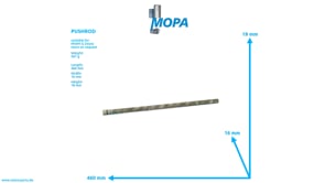 PUSHROD - 12030164 suitable for MWM & Deutz engines