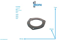 FLANGE - 5809970155 suitable for MTU engines