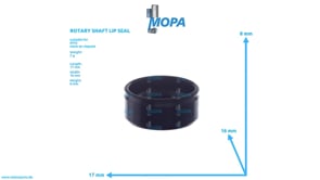 WELLENDICHTRING - 700217008001 passend für MTU Motoren