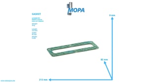 GASKET - 12300096 suitable for MWM & Deutz engines