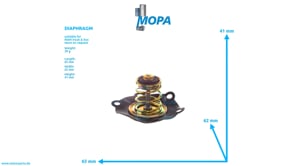 MEMBRANE - 81121140002 passend für MAN D Motoren