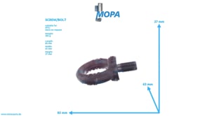 SCREW/BOLT - 000580016002 suitable for MTU engines
