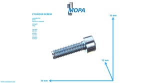 ZYLINDERSCHRAUBE - 000912008055 passend für MTU Motoren