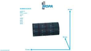 RUBBER SLEEVE - 01182642 suitable for Deutz engines