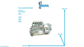 EINSPRITZPUMPE - 51111037259 passend für MAN D-Motoren