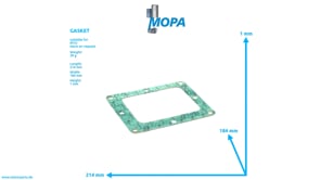 GASKET - 5582031280 suitable for MTU engines