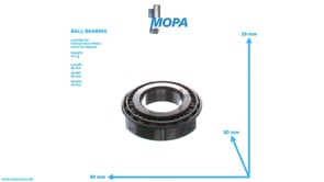 KUGELLAGER - 11043 passend für Volvo/Volvo Penta Motoren