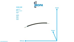 SCHLAUCHLEITUNG - 700160004202 passend für MTU Motoren SCHLAUCHLEITUNG - 700160004202 passend für MTU Motoren