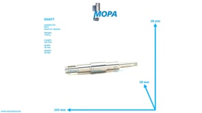 WELLE - 8692040068 passend für MTU Motoren