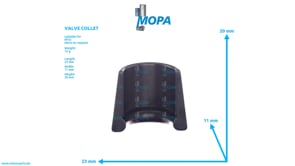 VALVE COLLET - 5900530426 suitable for MTU engines
