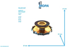 FILLER CAP - 81061100007 suitable for MAN D-engines