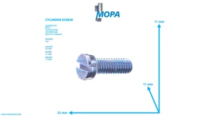 ZYLINDERSCHRAUBE - 000084006401 passend für MTU Motoren