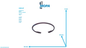 CIRCLIP - 01107844 suitable for Deutz engines