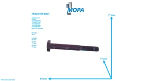 HEXAGON BOLT - 01111337 suitable for Deutz engines
