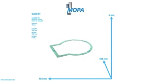 GASKET - 02082274 suitable for MWM & Deutz engines
