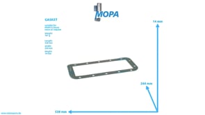 GASKET - 02929355 suitable for MWM & Deutz engines