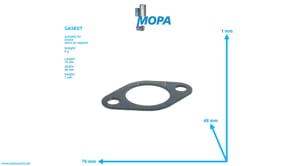 DICHTUNG - 01178421 passend für Deutz Motoren
