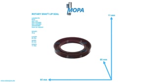 ROTARY SHAFT LIP SEAL - 0199977747 suitable for MTU engines ROTARY SHAFT LIP SEAL - 0199977747 suitable for MTU engines