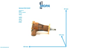 SEEWASSERPUMPE - 12152690 passend für Deutz Motoren