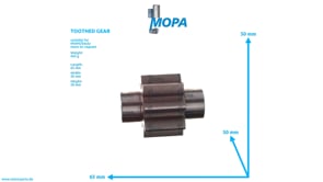 TOOTHED GEAR - 02128163 suitable for MWM & Deutz engines