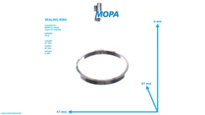 SEALING RING - 02173440 suitable for MWM & Deutz engines